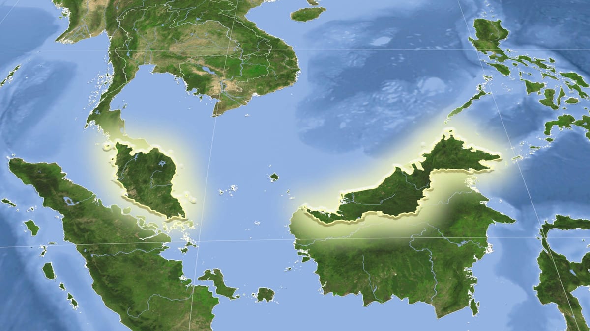 viv kat jeyografik satelit nan malezi