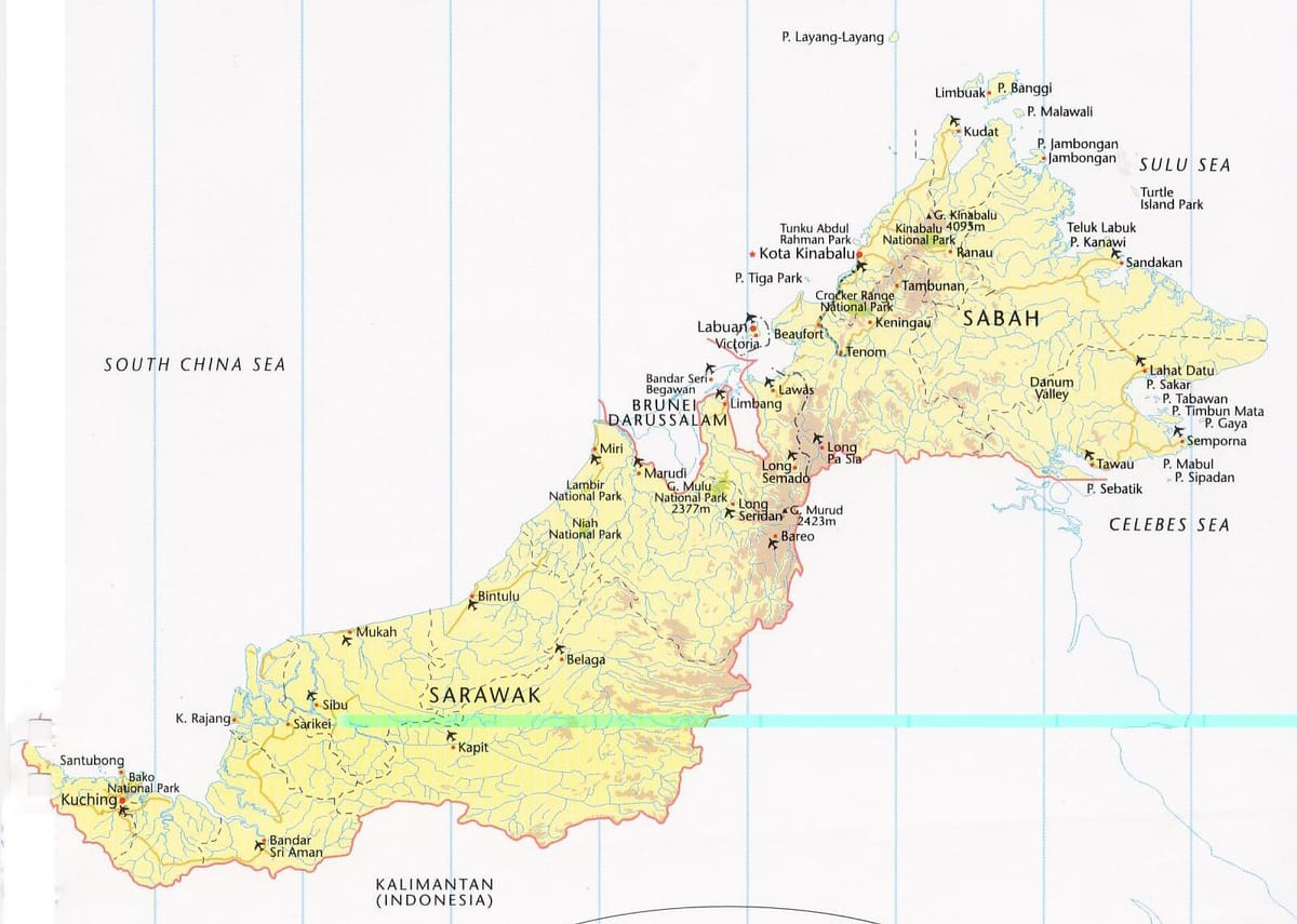 kat jeyografik nan malezi, labuan