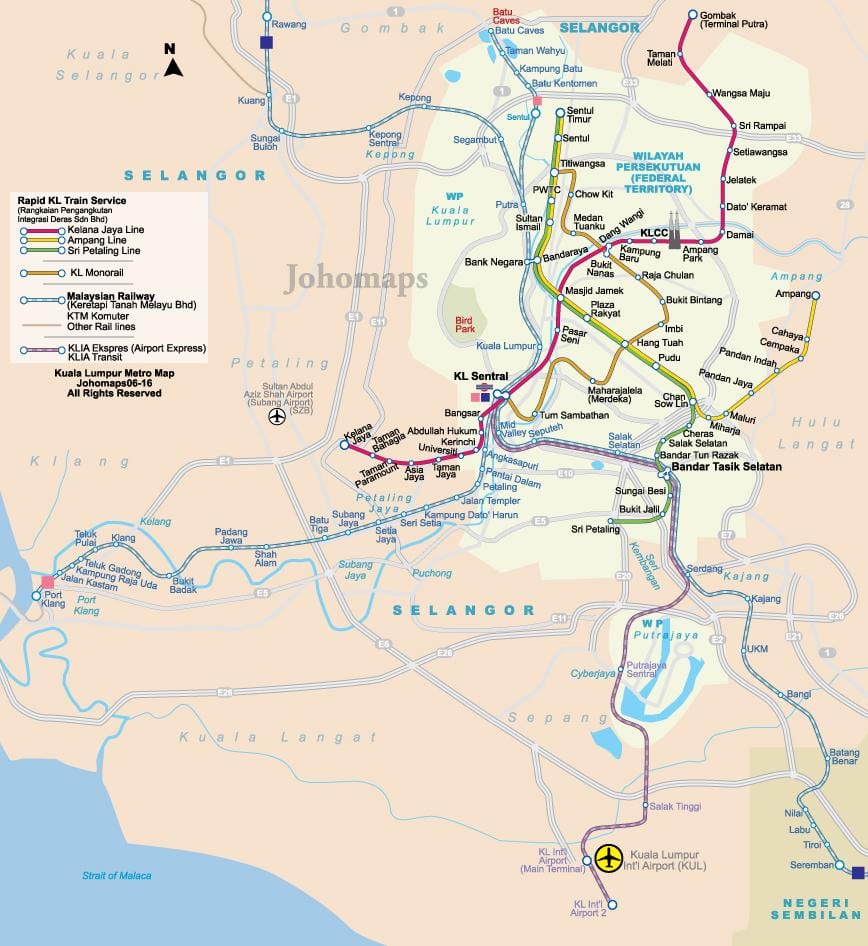 malezi tren kat jeyografik
