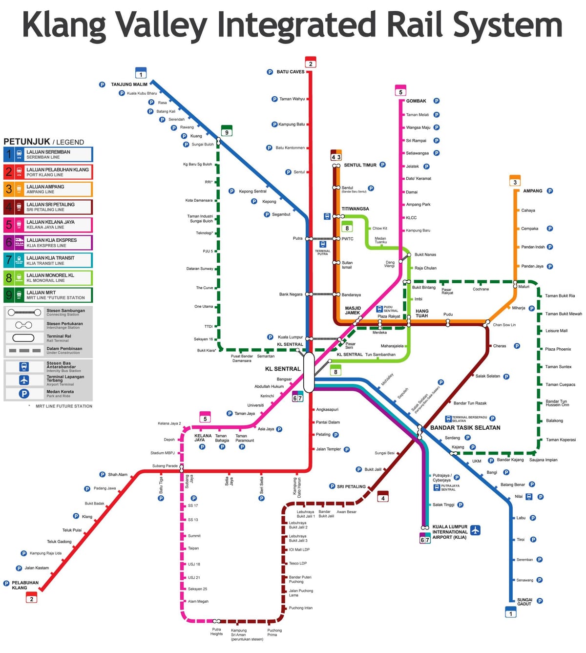 transpò piblik kat jeyografik malezi