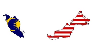Kat jeyografik nan malezi drapo