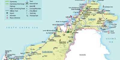 Kat jeyografik nan malezi pak nasyonal