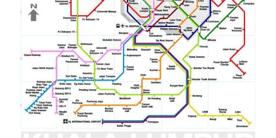 Mrt liy 3 wout kat jeyografik malezi